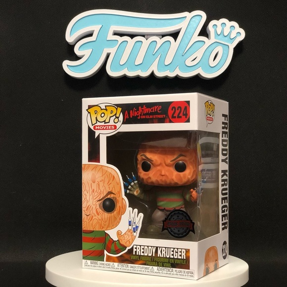 Freddy Krueger with Needle Fingers- 224 (Special Edition)- Mint Condition- Funko - Picture 3 of 8